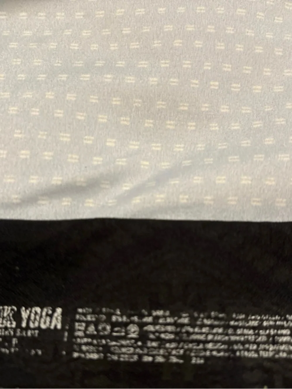 PINK Victoria's Secret Black Fold-Over Waistband Bike Shorts with Logo